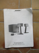 Manuel bose companion d'occasion  France