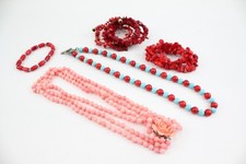 Coral jewellery brooch for sale  LEEDS