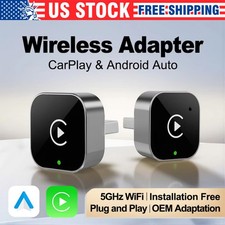 Adaptador USB automático sem fio CarPlay para iPhone Apple dongle sem fio plug & play, usado comprar usado  Enviando para Brazil
