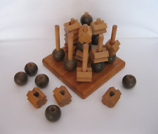 Wooden game noughts for sale  PORTSMOUTH