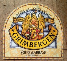 Plaque émaillée grimbergen d'occasion  Tain-l'Hermitage