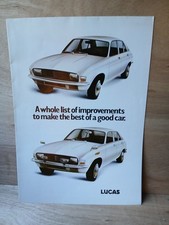 Lucas car lights for sale  CHELMSFORD