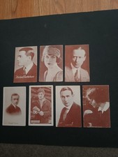 Lote (7) CARTÕES POSTAIS SILENCIOSOS DE ESTRELAS DE CINEMA ~ Viola Dana, H.B.Warner, Cullen Landis, etc. comprar usado  Enviando para Brazil