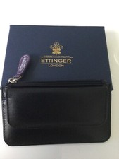 Ettinger black leather for sale  BUCKINGHAM