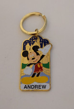Chaveiro lembrança nome ANDREW Disneyland Mickey Mouse comprar usado Chaveiro lembrança nome ANDREW Disneyland Mickey Mouse comprar usado  Enviando para Brazil