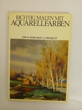 Richtig malen aquarellfarben gebraucht kaufen  Buttenwiesen