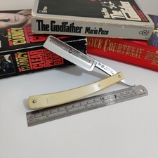 Barbeador Reto Ed Wüsthof Trident 13/16 Solingen Alemanha, usado comprar usado  Enviando para Brazil