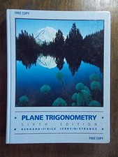 Plane trigonometry prindle for sale  Montgomery