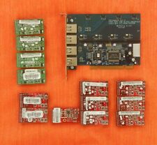 TARJETA PCI digium FRESHMAKER Rev:H 4PORT RJ45 TDM400P  MODULOS FXS FXO a elegir comprar usado  Enviando para Brazil