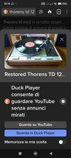 Giradischi thorens 125 usato  Magliano Sabina