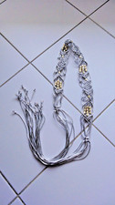 Ceinture argenté perles d'occasion  Nice-