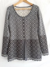 Strickjacke sorgenfri jacquard gebraucht kaufen  Kiel