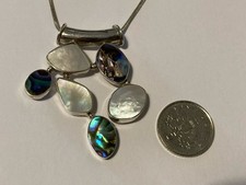 Sterling silver abalone for sale  TAUNTON