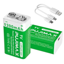 2pcs 1200mah battery for sale  LUTON