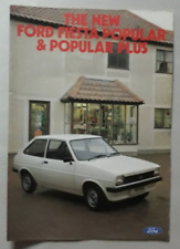 Ford fiesta popular for sale  BOURNE