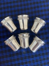Gobelets liqueur argent d'occasion  Royan