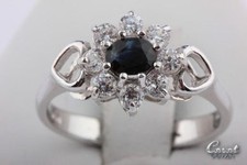 Saphir ring 925 gebraucht kaufen  München