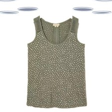 Colete de renda Ex Fat Face feminino sem mangas ponto duplo halle verde comprar usado  Enviando para Brazil