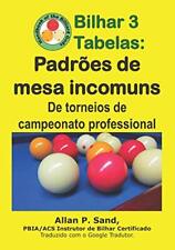Bilhar 3 Tabelas - PadrAes de mesa incomuns: De torneios de campeonato profe-, comprar usado  Enviando para Brazil