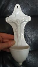 Ancien benitier blanc d'occasion  Angers-