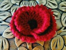 Knitted red poppy for sale  POULTON-LE-FYLDE