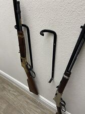 2 racks de rifle - usados anteriormente, racks de rifle (cada um conforme descrito abaixo) comprar usado  Enviando para Brazil