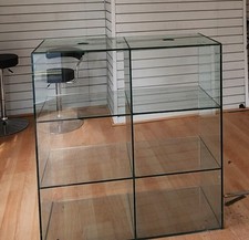 Glass display showcase for sale  HUDDERSFIELD