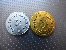 Lot jetons casino d'occasion  Saint-Herblain