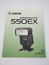 Instruções de flash Canon Speedlite 550EX comprar usado  Enviando para Brazil