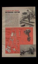 Folding outboard motor for sale  Diamond Point