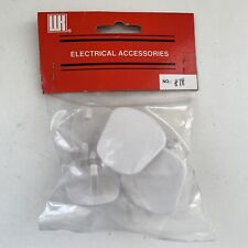 White socket covers for sale  LEICESTER