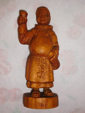 holzfigur monch gebraucht kaufen  Deutschland