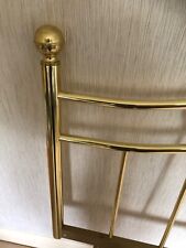 Brass headboard single for sale  GRAVESEND