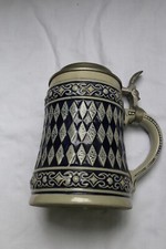 Steingut bierkrug zinndeckel gebraucht kaufen  Münster