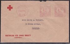 Capa AUSTRÁLIA 1950 Cruz Vermelha Society - 2 impressões 11/2d medidor vermelho - .....A8351 comprar usado  Enviando para Brazil