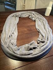 Schal loop grau gebraucht kaufen  Hamburg