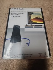 Usado, Adaptador de internet sem fio banda dupla universal Netgear TV Blu-Ray WNCE3001 comprar usado  Enviando para Brazil