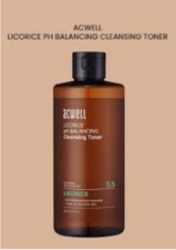 Toner de limpeza ACWELL alcaçuz pH balanceamento 300ml - **VENDEDOR DO REINO UNIDO FRETE RÁPIDO**, usado comprar usado  Enviando para Brazil