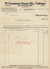 Rechnung conzelmann tailfingen gebraucht kaufen  Berlin