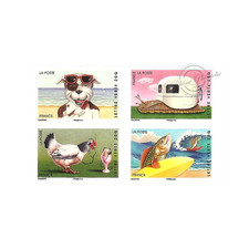 Carnet bc977 timbres d'occasion  Brignais