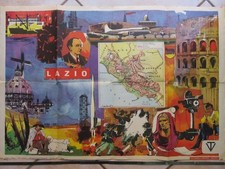 Vecchio poster scolastico usato  Salerno