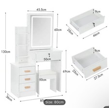 Schminktisch spiegel hocker gebraucht kaufen Schminktisch spiegel hocker gebraucht kaufen  Hamburg