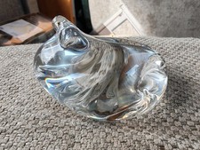 Clear glass frog for sale  SHEFFIELD