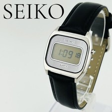 Usado, Relógio masculino Seiko Digiana bateria rara 3238 prata e preto usado comprar usado  Enviando para Brazil