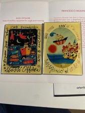 francesco musante serigrafie usato  Desenzano del Garda