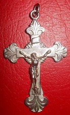 Fleur lys crucifix d'occasion  Expédié en Belgium