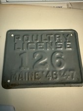 Maine poultry license for sale  China Village