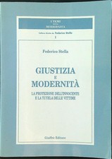 Giustizia modernita protezione usato  Italia
