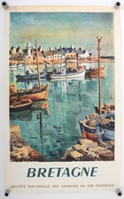 Affiche ancienne chemins d'occasion  Cesson-Sévigné