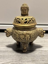 Vintage brass buddha for sale  DUNFERMLINE